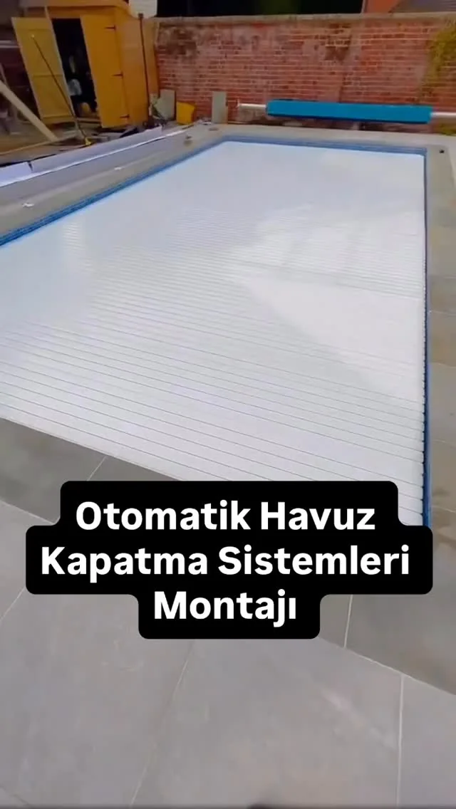 Sermed Havuz otomatik havuz kapatma sistemi uygulaması